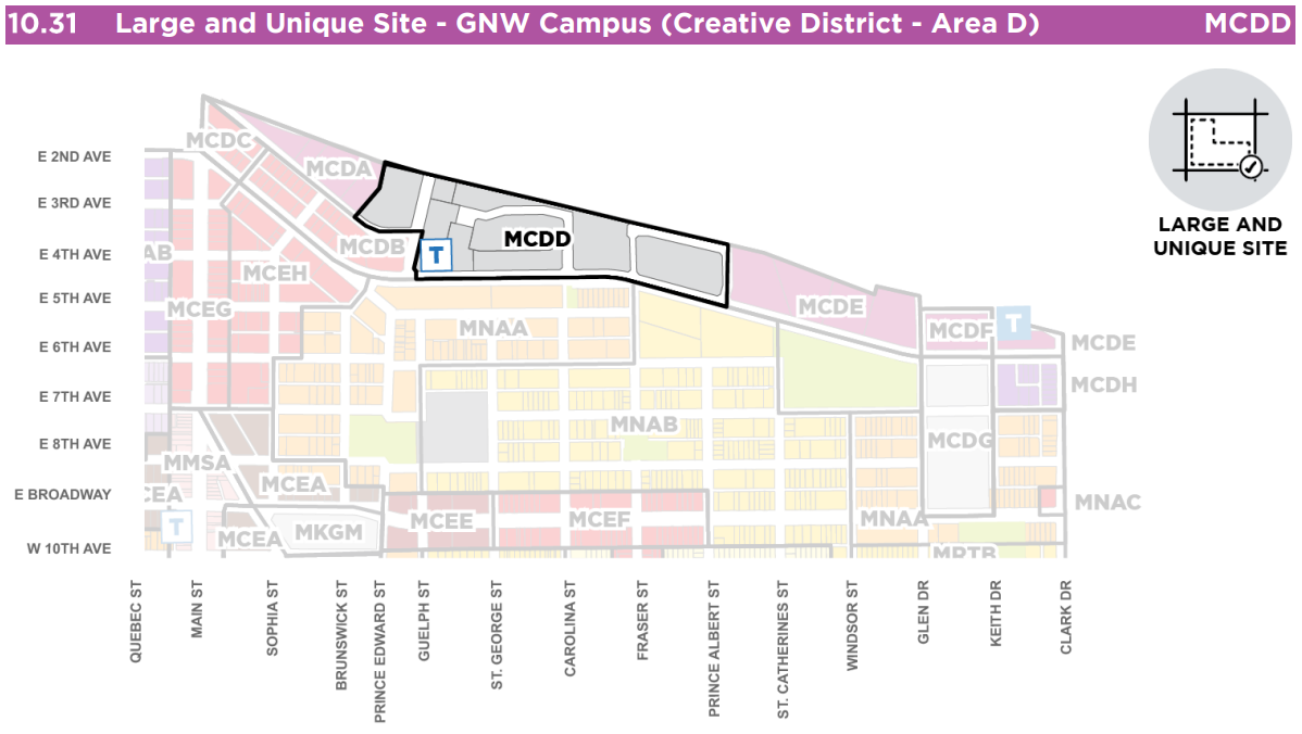 Creative District Map