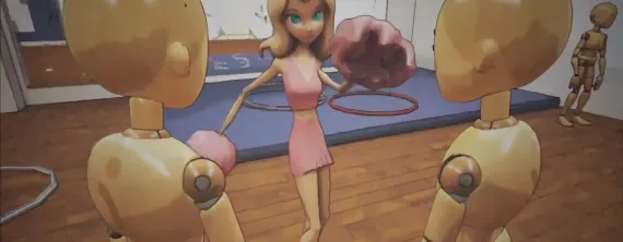 Screengrab of trailer cheerleader