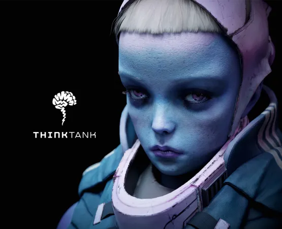 Animated game character